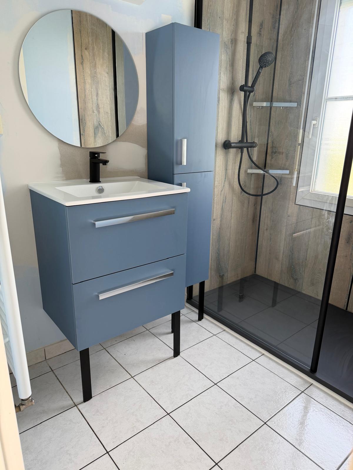 Modernisation d’une douche apres